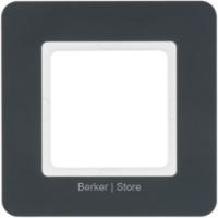 Berker Q.7 Антрацит с эффектом бархата Рамка 1-местная