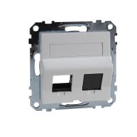 SE Merten SM Бел Актив Наклонная плата для Keystone RJ45