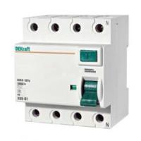Dekraft ВДТ 4P 63А 100мА тип AC УЗО-03 6кА