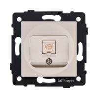 Розетка телефонная RJ11, золотой Kollinger REA-009GD для Aspekt, Eleganz, Reflex