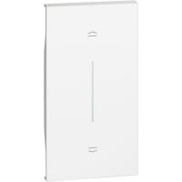 BT Living now Белый Лицевая панель для выключ рольставень (горизонтальн) 2 мод