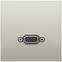 JUNG VGA (D-SUB), нержавеющая сталь
