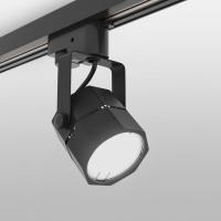 Трековый светильник для однофазного шинопровода Robi GU10 Черный MRL 1004 Elektrostandard Robi a047355