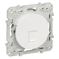 SE Odace Бел Розетка компьютерная RJ45 кат.5Е UTP infraplus
