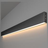 Линейный светодиодный накладной односторонний светильник 103см 20Вт 3000К черная шагрень 101-100-30-103 Elektrostandard Grand a042929