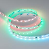 Arlight Лента DMX-B60-10mm 24V RGB-PX6 (14 W/m, IP20, 5060, 5m) (бегущий огонь)