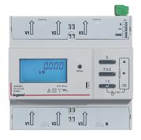 Legrand Трехфазный счётчик EMDX³ - сертификат MID - 125 А - 6 модулей - выход RS 485 Legrand Трехфазный счётчик EMDX³ - сертификат MID - 125 А - 6 модулей - выход RS 485