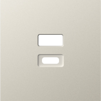 Donel Накладка для розеток USB, матовый кашемир, серия A07, DE28635