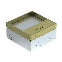 OBO Bettermann Лючок UDHOME-ONE пустой (крышка с выемкой 15 мм) 140х140х75–105 мм, нагрузка до 15 кН, латунь