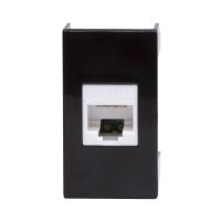 DKC Розетка RJ-45 кат.5E,Viva,1 мод.,черн