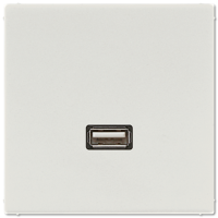 JUNG Мультимедиа разъём, светло-серый