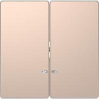 SE Merten D-Life Шампань Клавиша 2-ая с линзой для LED модуля