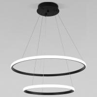 Подвесной светодиодный светильник с пультом управления 90264/2 черный Eurosvet Collars