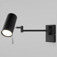 Настенный светильник с поворотным плафоном 20166/1 черный Eurosvet Lank
