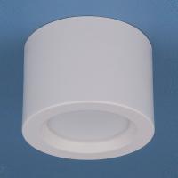 Накладной точечный светодиодный светильник DLR026 6W 4200K белый матовый Elektrostandard DLR026 a040440