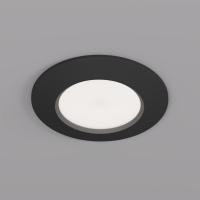 DK3016-BK Встраиваемый светильник влагозащ., IP 65, 50 Вт, GU10, черный, алюминий