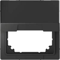 SE Merten D-Life Антрацит Адаптер с крышкой для интеграции System M в D-Life