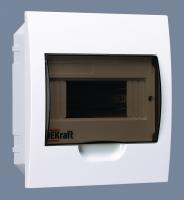 DEKraft ЩРВ-П-8 Корпус модульный пластиковый IP41, 8 модулей встраиваемый