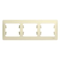 SE Glossa Беж Рамка 3-ая, горизонтальная