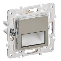 IEK SKANDY Никель Подсветка LED встраиваемая SK-L01N