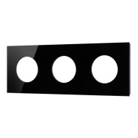 Arlight Рамка стеклянная FRM-GLARE-GC-3-BK (-)