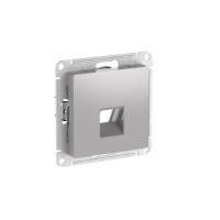 Systeme Electric AtlasDesign Алюминий Накладка для информационных функций типа Keystone