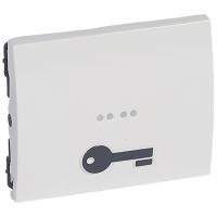 Legrand Galea Life Белая Клавиша простая с пиктограммой ''ключ''