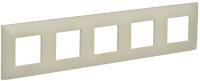 IEK SKANDY Бежевый Рамка 5-ая SK-F01B
