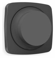 Лицевая панель OMEGA (Графит Мякое касание) для светорегулятора универсального QUANT OP9055