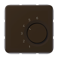 JUNG комнатный термостат, коричневый