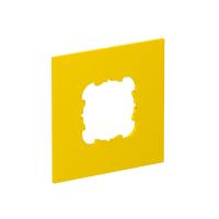 OBO Bettermann Накладка блока питания VH для монтажа устройств, 95x95 мм, желтая