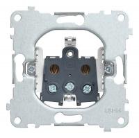 Механизм розетки 2к+з с винтовым подключением (32131)