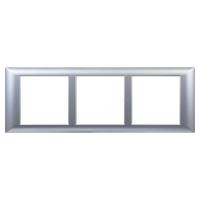 DKC Avanti Серебристый металлик Рамка-суппорт для In-liner Front 6 модулей