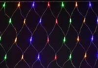 IEK Гирлянда сеть 1,5х1,5 160RGB IP20 прозрачный 230В кон. 8