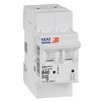 КЭАЗ OptiDin BM63 Автоматический выключатель 2P 40А B 4,5кА AC (BM63-2B40-4,5-УХЛ3)