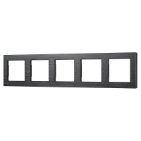 Arlight Рамка алюминиевая FRM-PRESTO-ALS-5-BK (-)