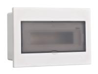 Dekraft Корпус пласт. навесной прозр. дв. 1 ряд 13 мод. IP41 ЩРН-П