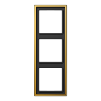 JUNG LS 990 Золото Рамка 3-ая