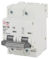 ЭРА NO-902-273 Pro Автоматический выключатель ВА47-100 2Р 25А 10 кА кривая С (6/60/1440)