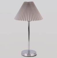 Классический настольный светильник 01132/1 хром/серый Eurosvet Peony