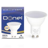 Donel Светодиодная лампа 7Вт, MR16, 220В, GU10, 3000K, 560Лм, Ra>80, 110°, D50хH55мм, Dim Triac, DN03002W7GU10Dim