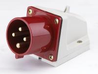 Dekraft Вилка стационарная 514 3Р+РЕ 16А 380В IP44 ВС-102