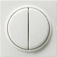 Gira Кнопочный 2-клавю переключатель 2- местн