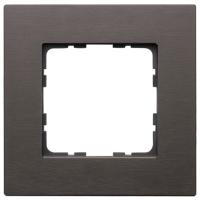 Jasmart Рамка 1-постовая, алюминий Brown