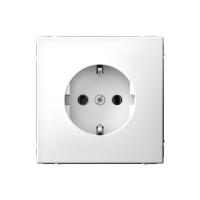 Systeme Electric ArtGallery Белый Розетка с заземлением, 16А, механизм