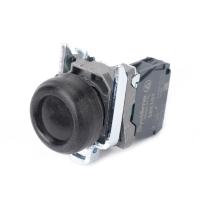 Systeme Electric Кнопка SB4 в сборе модульная 22мм выступающая черная с возвратом металл 1НО