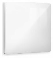 Лицевая панель ALFA (Белый глянец) заглушка для суппорта QUANT AP1160