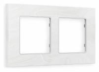 Рамка ALFA Grand (Белый мрамор) 2-ая AF930102