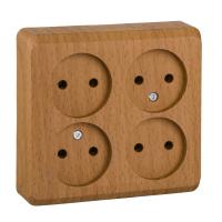 SE Этюд наруж Дача Бук Розетка 4-ая б/з без шторок