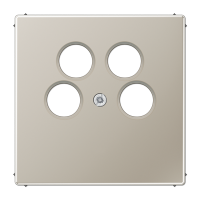 JUNG Крышка для SAT-TV-розетки благородная сталь